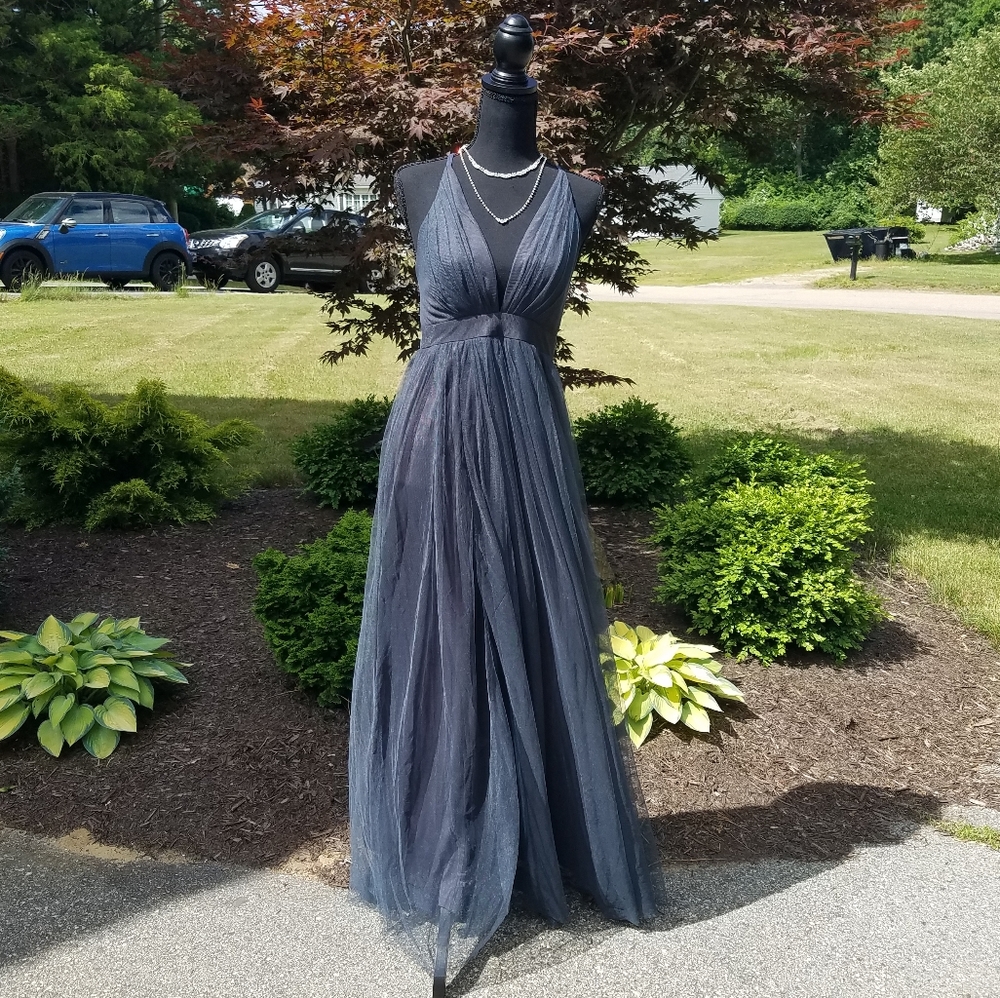 Luxxel Navy Formal Dress